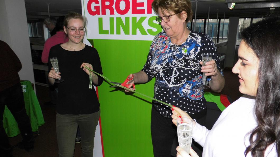 GroenLinks Enschede opening campagnepand 2018